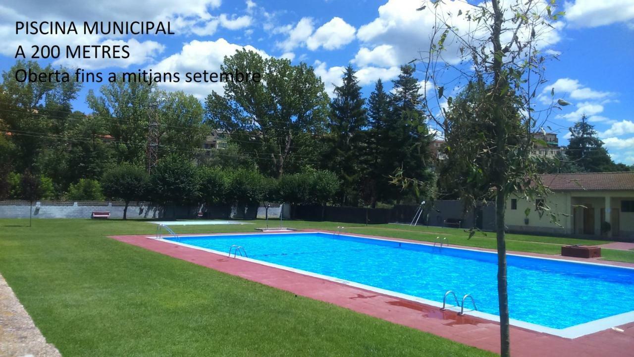 Apartament Sant Quirze De Besora Bagian luar foto